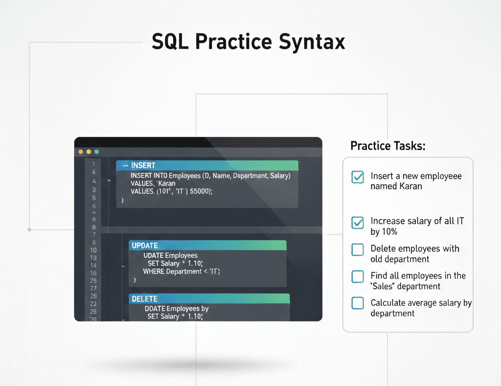 sql syntax practice