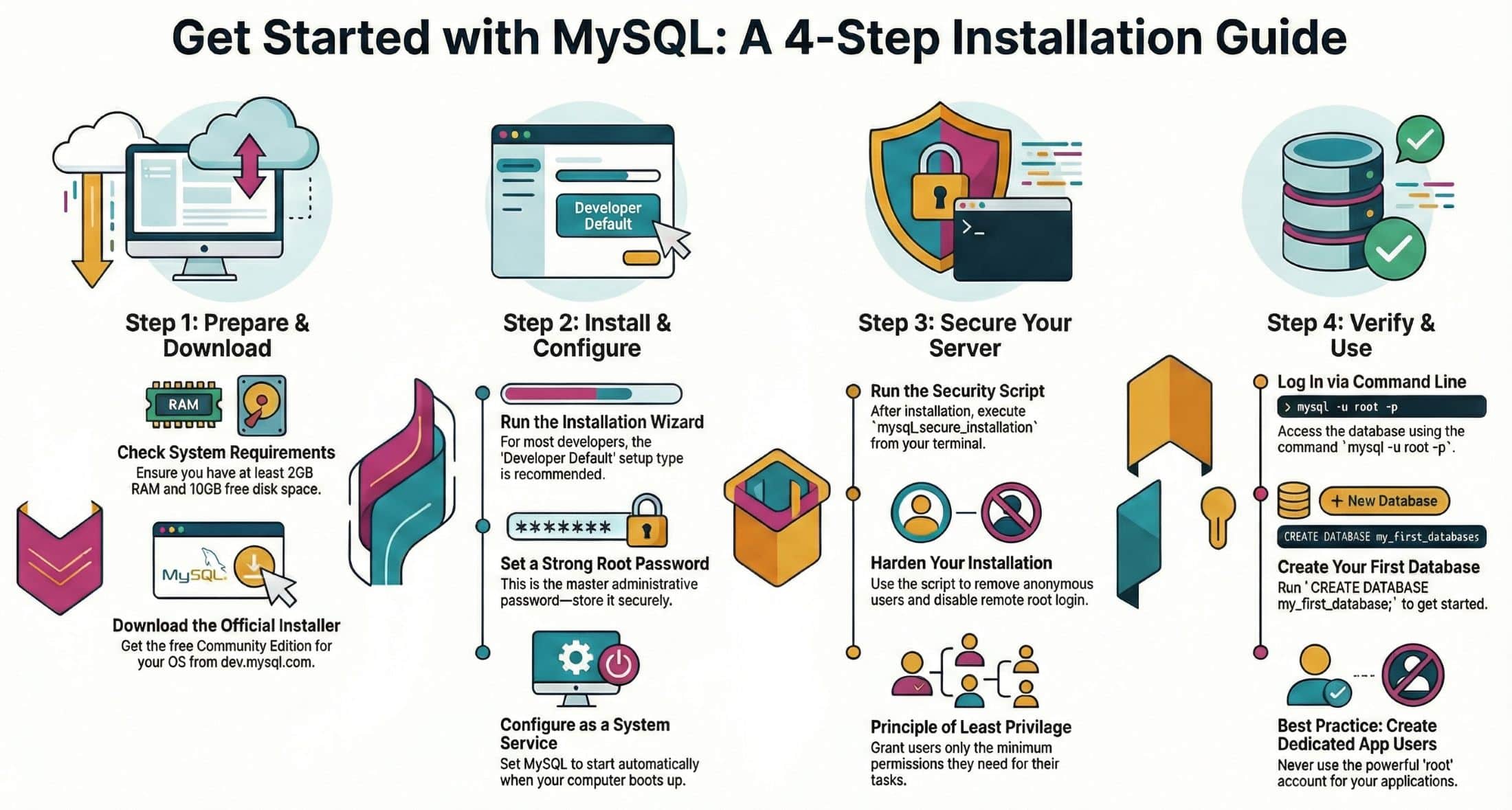 how to install mysql