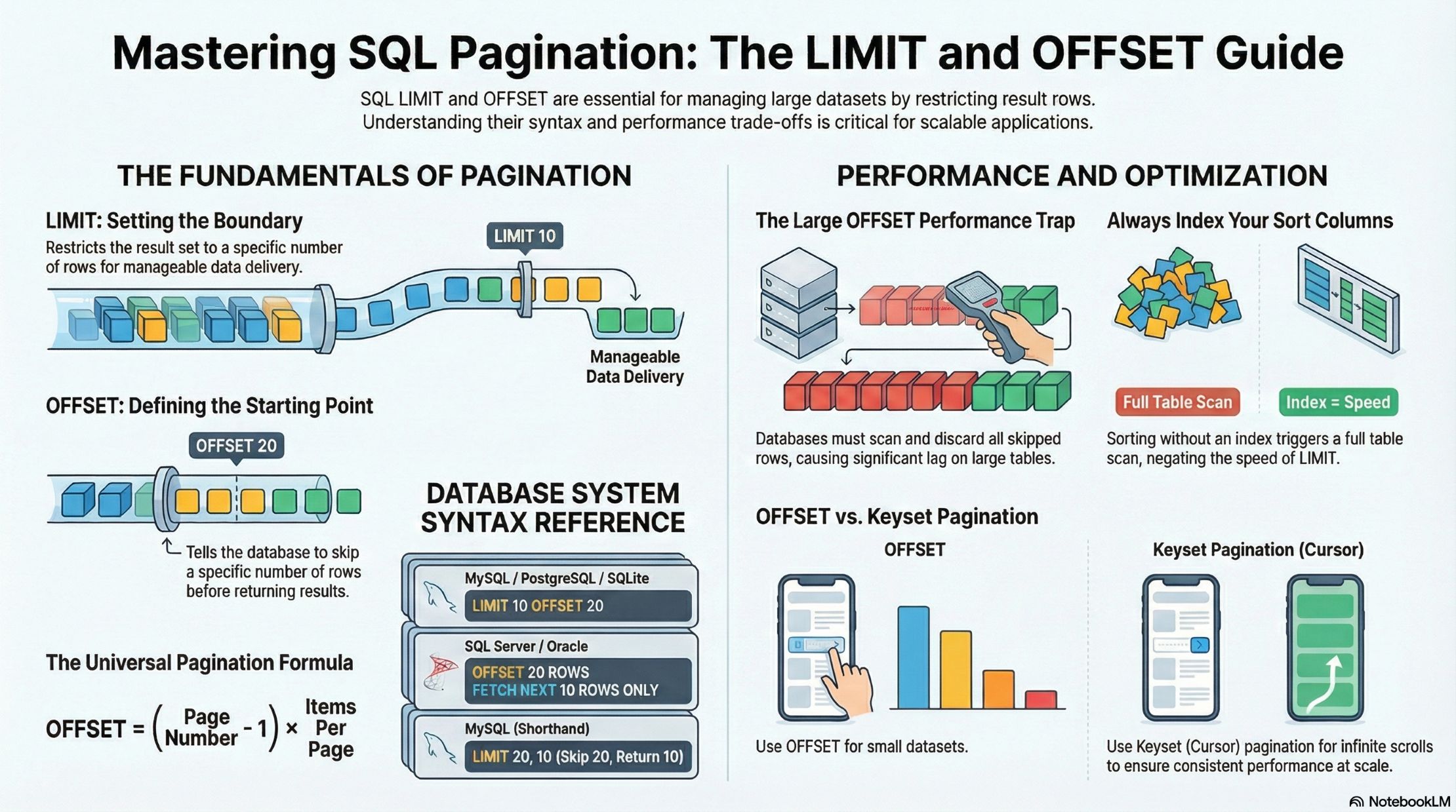 SQL Limit and Offset